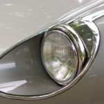 Silberner Jaguar E-Type Scheinwerfer auf der ADAC Niedersachsen Classic 2012