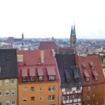 Blick von der Kaiserburg über Nürnberg 2016