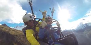Video Paragliding Riffelberg Zermatt 2013